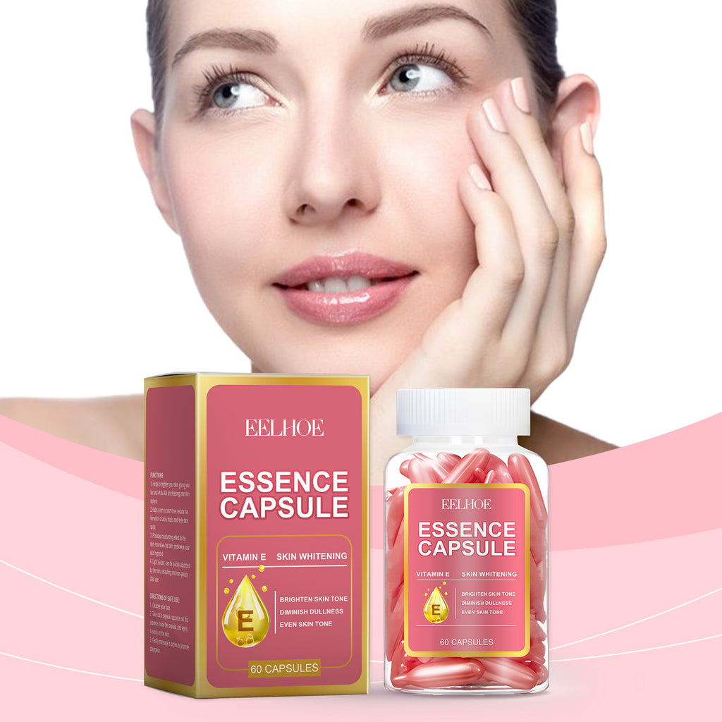 Facial hydrating care serum capsule